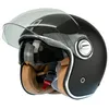 NOX JetHelm NEO-RETRO HERITAGE M (57 - 58cm) Schwarz Matt Produktbild-Vorschau 5
