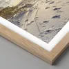 Gerahmtes Poster - Rahmen in heller Eiche - Sand Gras Meer Produktbild-Vorschau 2
