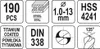 Yato YT-44677, Bohrer, Spiralbohrer-Bit, 1,3 cm, 151 mm, Produktbild-Vorschau 6
