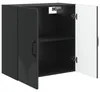 vidaXL Wandkast, 59 x 31 x 60 cm, houtvezel, zwart Productafbeelding-voorbeeld 3