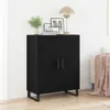 vidaXL Sideboard Schwarz Eichen-Optik 69,5 x 34 x 90 cm Produktbild-Vorschau 1