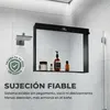 ShowerNIZR® Estante de ducha Obsidian Black - Estante de Vista previa de la imagen del producto 2