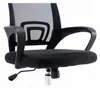 Chaise De Bureau Rotative Ava, Maille Noire, Confortable, Voir les images du produit 6