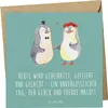 Mr. & Mrs. Panda Grußkarte Hochzeitsfeier Freude - Produktbild-Vorschau 1