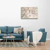Legendarte - Kunstdruck auf Leinwand - Alte Karte Nr. 7 - Produktbild-Vorschau 3