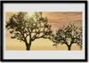 Bild 100x70 MDF-Rahmen Wandkunst Bäume Natur Produktbild-Vorschau 1
