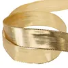 Goldenes Geschenkband 25mm x 25m Drahtkante Deko Produktbild-Vorschau 5
