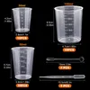 Messbecher-Set 30-tlg., 30/50/100 ml, transparent, Kunststoff Produktbild-Vorschau