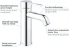 CASA39 Grohe Essence Miscelatore lavabo monoforo 23590001 Anteprima dell’immagine prodotto 8