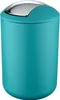 WENKO Schwingdeckel Eimer Brasil 6,5 L Petrol Müll Kosmetik Produktbild-Vorschau 1