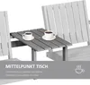 Gartenbank mit Tisch 3-in-1 Sitzgruppe, Holzbank mit Produktbild-Vorschau 8