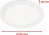 LED vstavané svietidlo Telefunken Virgo IP23 WiFi RGBW 12 W Náhľad obrázku produktu 10