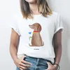 Mr. & Mrs. Panda Größe XL T-Shirt Hund Blume - Weiß - Produktbild-Vorschau 3