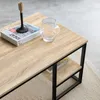 VOWNER Couchtisch, Wohnzimmer Tisch, Stahlrahmen Produktbild-Vorschau 8