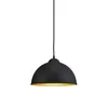 Retro Pendelleuchte dimmbar Ø31cm in schwarz/gold Produktbild-Vorschau 8