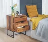 Nachttisch Boxspringbett Massivholz 50x40x65 cm Produktbild-Vorschau 6
