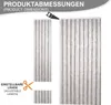 Insektenschutz-Vorhang Flauschvorhang Türvorhang 100x200cm Produktbild-Vorschau 3