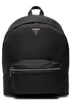 Schwarzer Herren-Rucksack aus recyceltem Nylon mit Produktbild-Vorschau 4