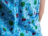 Damenkittel Kittel Schürze Hauskleid ohne Arm Baumwolle Produktbild-Vorschau 3