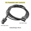 L01 Mainboard Stromkabel ATX Mini 4-Pin auf Mini SATA 6-Pin Produktbild-Vorschau 2