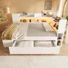 Flieks Jugendbett 140x200cm mit USB & Typ-C, Kinderbett Produktbild-Vorschau 2