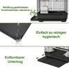 UISEBRT Cage pour oiseaux Cage pour perruches 46x36x62cm - Voir les images du produit 3