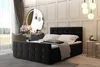Boxspringbett Schlafzimmerbett CARLOS 200x200cm Stoff Produktbild-Vorschau 1