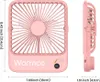 USB-Ventilator Leiser Mini-Tischventilator Camping Kühlung Produktbild-Vorschau 3