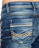 Cipo & Baxx Damen Jeans BJW256 Blau, W30/L30 Produktbild-Vorschau 5