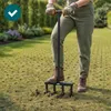 Sillar Rasenlüfter Manuell Rohr-Aerator – Garten Produktbild-Vorschau 5