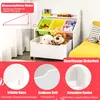 Kinderregal, Spielzeugregal mit 3 Aufbewahrungsboxen & 1 Produktbild-Vorschau 4