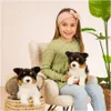 Teddy-Hermann Teddy Hermann Border Collie tricolore seduto, Anteprima dell’immagine prodotto 2