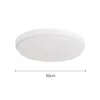 Alexa Deckenlampe 30cm JDONG Dimmbar mit Fernbedienung, 24W Produktbild-Vorschau 7