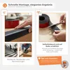 Profilo per bordi di scale in PVC arrotolabile, autoadesivo Anteprima dell’immagine prodotto 3