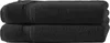 2 Badetücher schwarz 100x150 cm Set Baumwolle Frottee Produktbild-Vorschau 1