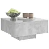 vidaXL Stolik kawowy betonowy szary 60x60x31,5 cm materiał Podgląd zdjęcia produktu 9