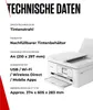 Canon PIXMA TS7750i Multifunktionsfarbdrucker mit Produktbild-Vorschau 34