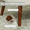 HOMCOM Sessel mit Rückenlehne, abgerundeten Armlehnen Produktbild-Vorschau 7