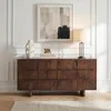 Sideboard MAWARI aus massivem Mangoholz, Braun - Kommode Produktbild-Vorschau 2