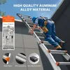 Teleskopický žebřík A Frame 13 FT s prodloužením, Náhled obrázku produktu 6