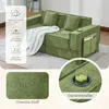 okwish Modulares Sofa Zweisitzer-Sofa Wohnzimmersofa mit Produktbild-Vorschau 4