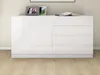 Kommode "Vaasa" 152cm, weiß-glänzend Produktbild-Vorschau 5