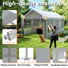 YARDIN 3x6 meter partytent, gemaakt van verzinkte Productafbeelding-voorbeeld 3