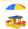 Kindersitzgruppe mit Sonnenschirm, Gartenmöbel für Kinder, Produktbild-Vorschau 4