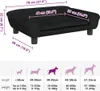 vidaXL Hundebett Schwarz 70x48x22 cm Samt Produktbild-Vorschau 7