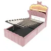 Flieks Polsterbett 90x200cm mit Ladefunktion, Kinderbett Produktbild-Vorschau 9