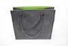 Kobolo Filztasche Shopper Einkaufstasche - aus Filz - grau Produktbild-Vorschau 5