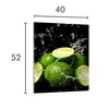 Glasschneidebrett 40x52 Limette Produktbild-Vorschau 2
