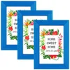 MG Design Set aus 3 Blau Bilderrahmen A6 10 x 15 cm - Aus Produktbild-Vorschau 1