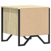 Nachttische 2 Stk. Sonoma-Eiche 40x41x40 cm Holzwerkstoff Produktbild-Vorschau 8